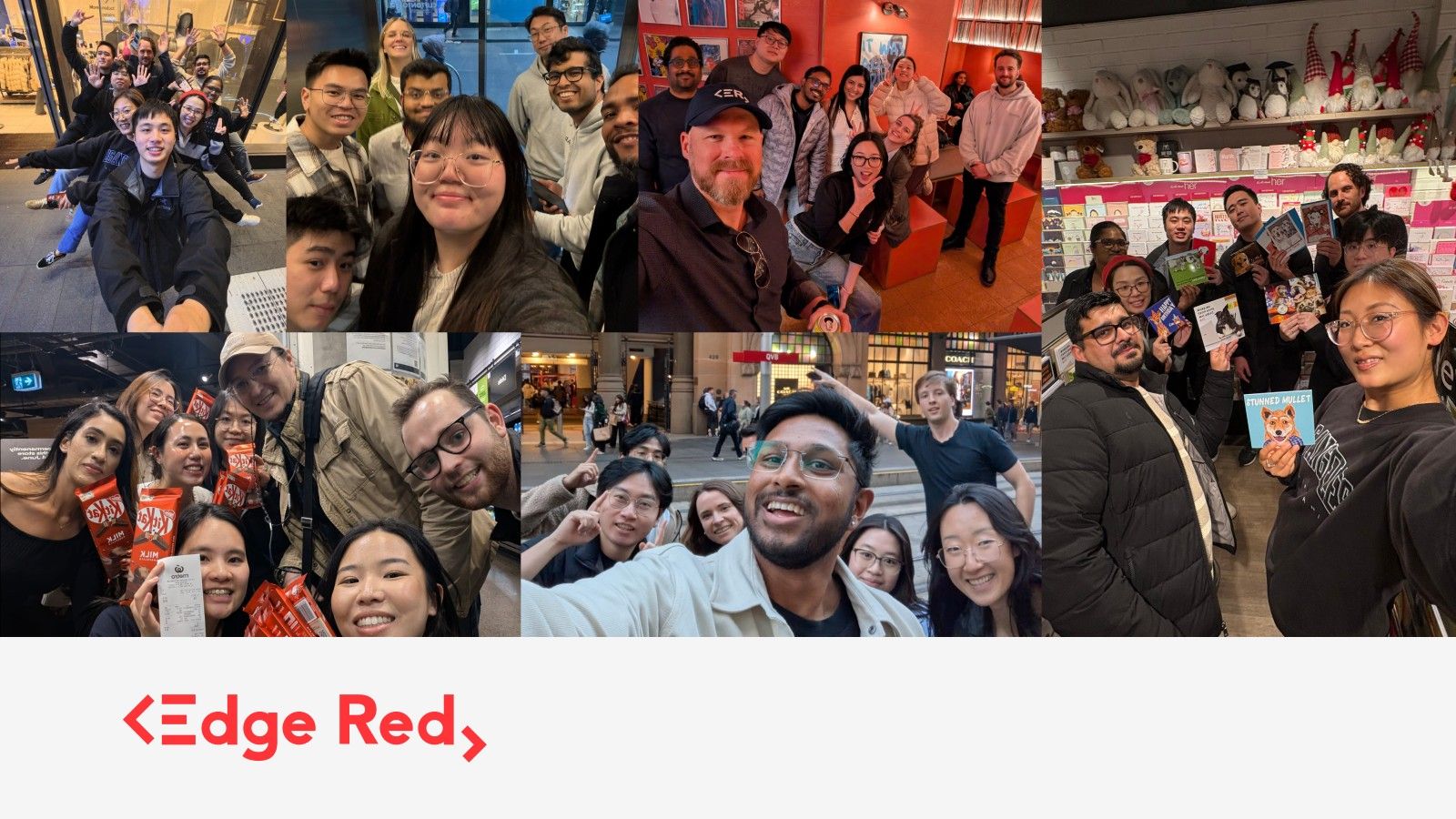 Who won the 2025 EOFY EdgeRed Amazing Race?