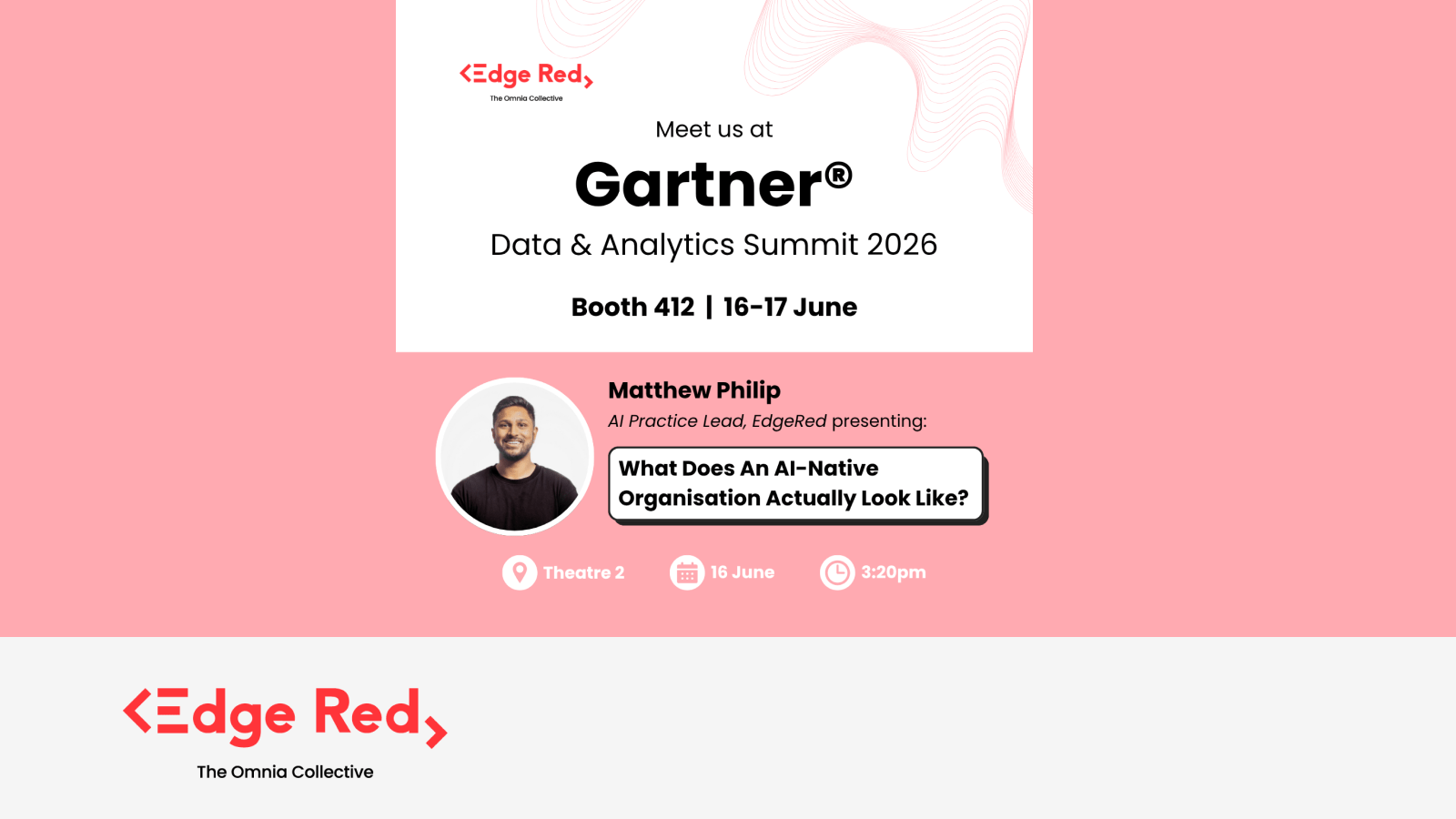 EdgeRed at Gartner APAC Data & Analytics Summit 2026
